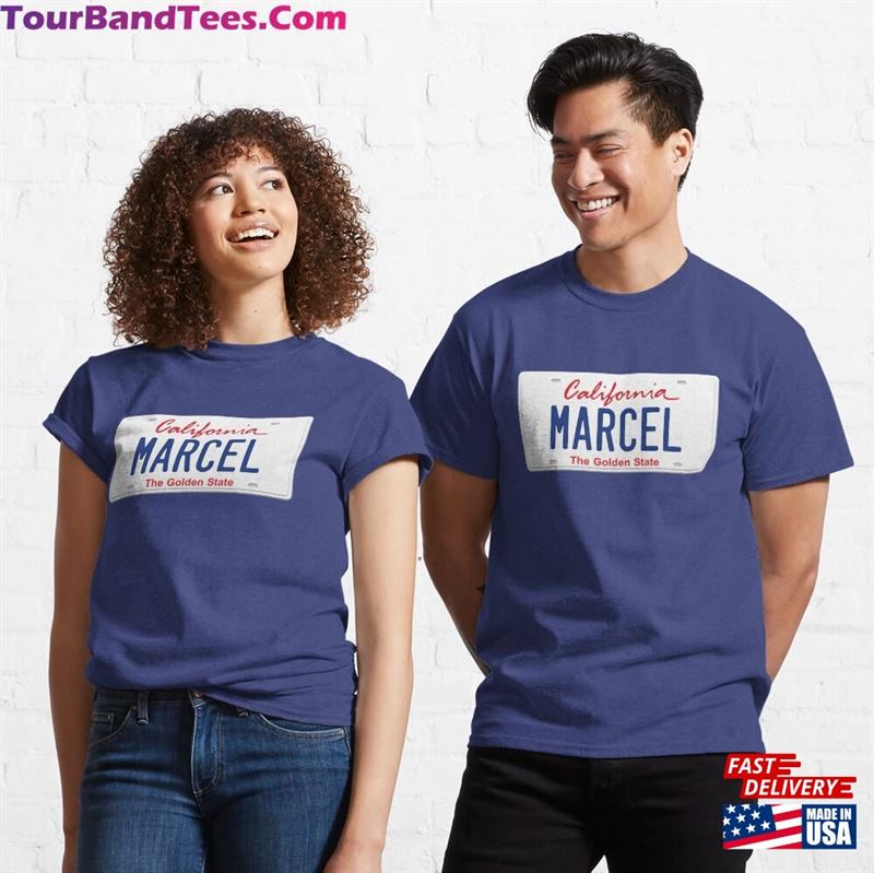 Marcel License Plate Ca Classic T-Shirt Sweatshirt Unisex 29Uf177645 – Utopia Fashion