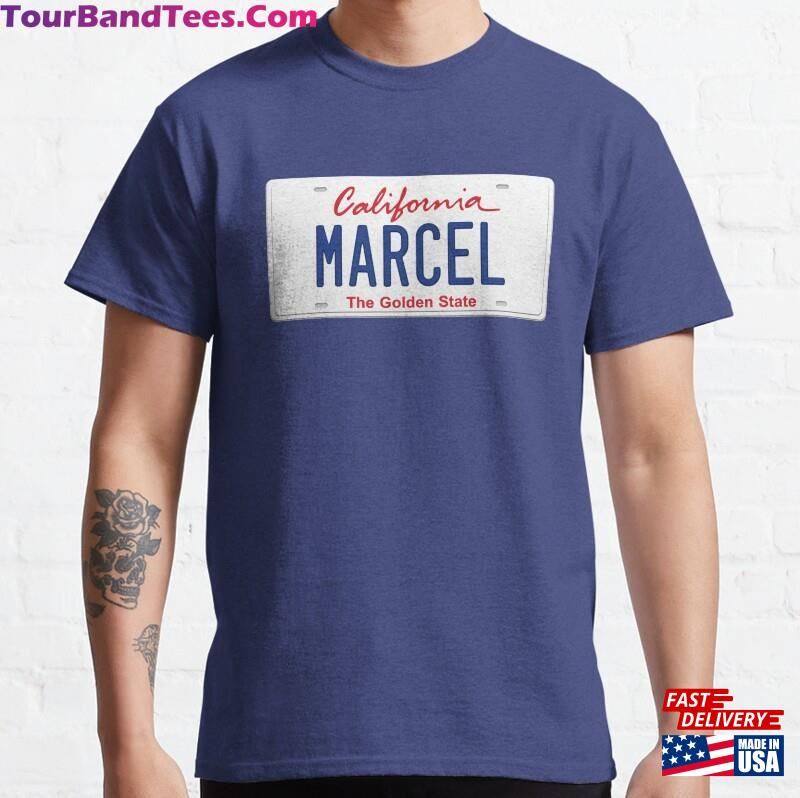 Marcel License Plate Ca Classic T-Shirt Sweatshirt Unisex 29Uf177645 – Utopia Fashion