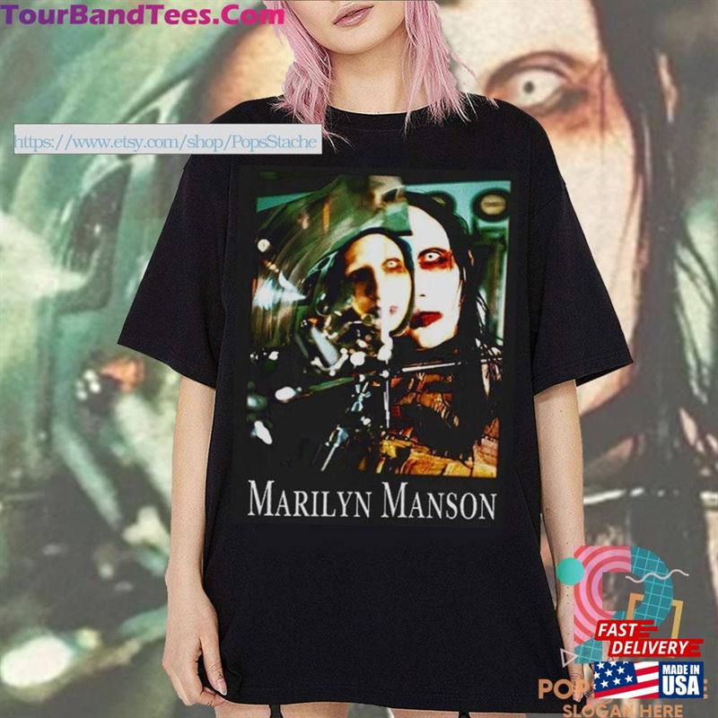 Marilyn Manson Shirt Vintage Rock Is Dead Tour 90S Tee Unisex Classic 29Uf169101 – Utopia Fashion