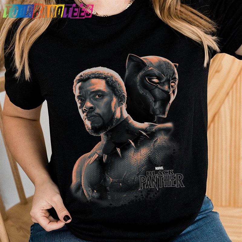 Marvel Black Panther Movie Portrait T-Shirt Legend King T’Chala Chadwick Boseman Wakanda Forever Shirt Sweatshirt Hoodie 29Uf178463 – Utopia Fashion