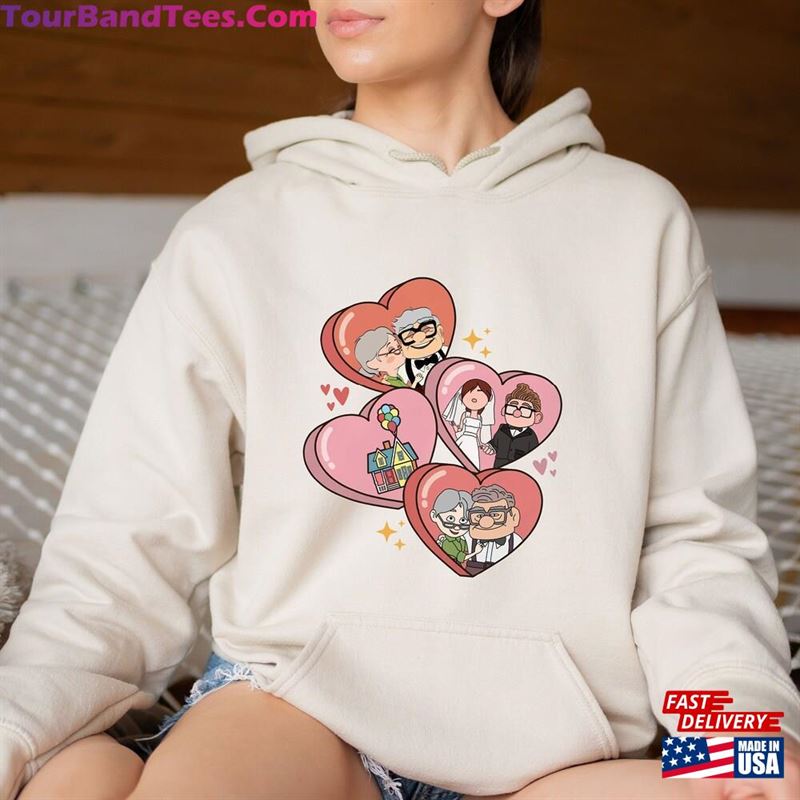 Matching Valentines Hoodie Ellie Carl Love Classic 29Uf182369 – Utopia Fashion