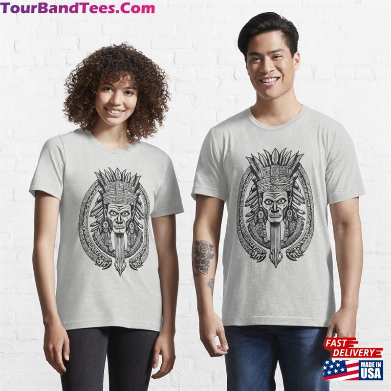 Mayan God Essential T-Shirt Sweatshirt Unisex 29Uf167393 – Utopia Fashion