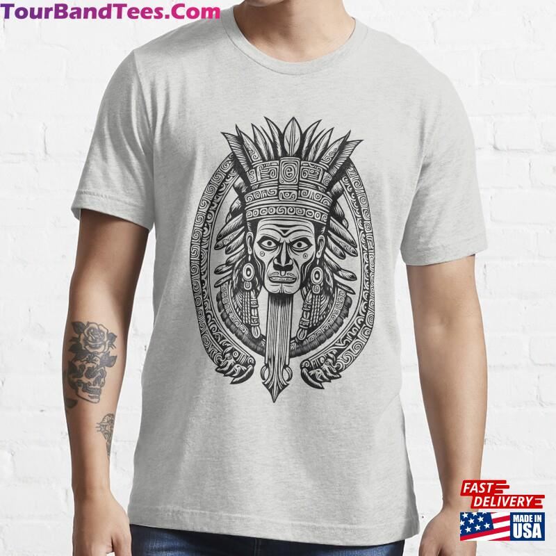 Mayan God Essential T-Shirt Sweatshirt Unisex 29Uf167393 – Utopia Fashion