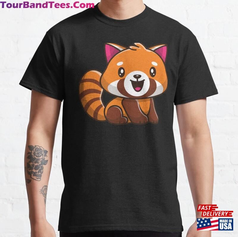 Meet The Cutie Pie Kawaii Red Panda Mr Classic T-Shirt Sweatshirt 29Uf182305 – Utopia Fashion