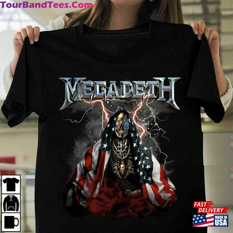 Megadeth Shirt Band United Abominations Album Vintage Tour Unisex Classic 29Uf168463 – Utopia Fashion