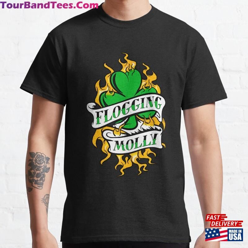 Mens Womens Back To Tour International Band Popular Flogging Molly Genre Alternativeindie Funny Fans Classic T-Shirt Hoodie 29Uf172327 – Utopia Fashion