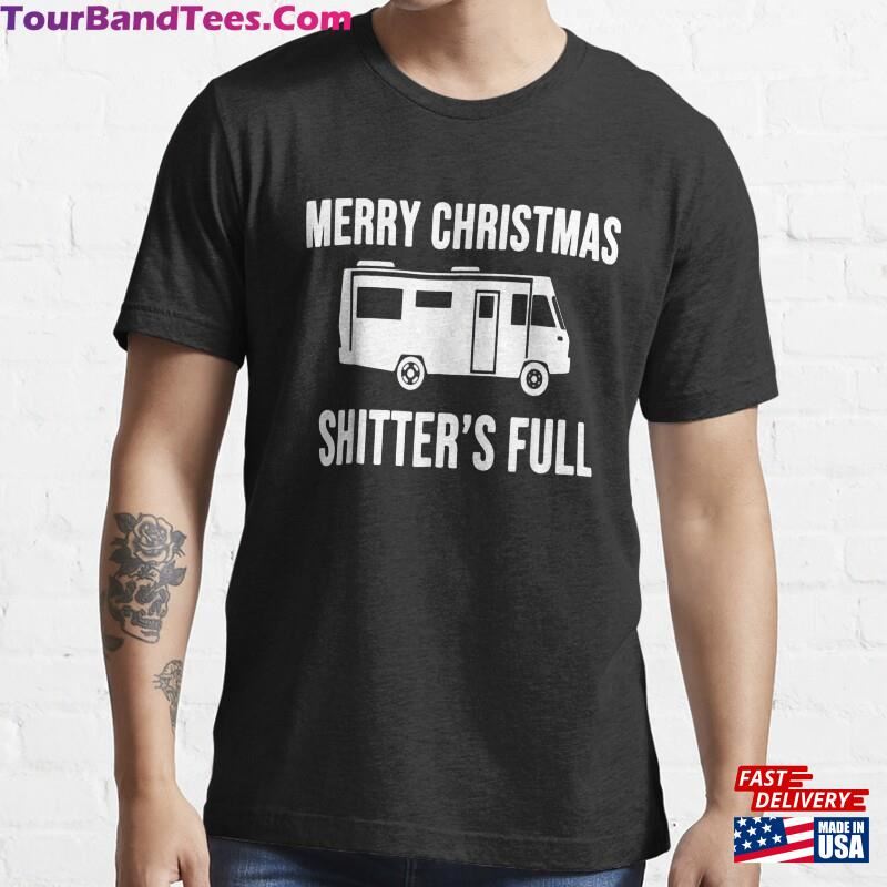 Merry Christmas Shitter_S Full Funny Movie Quote Shirt Sweatshirt Unisex 29Uf181913 – Utopia Fashion