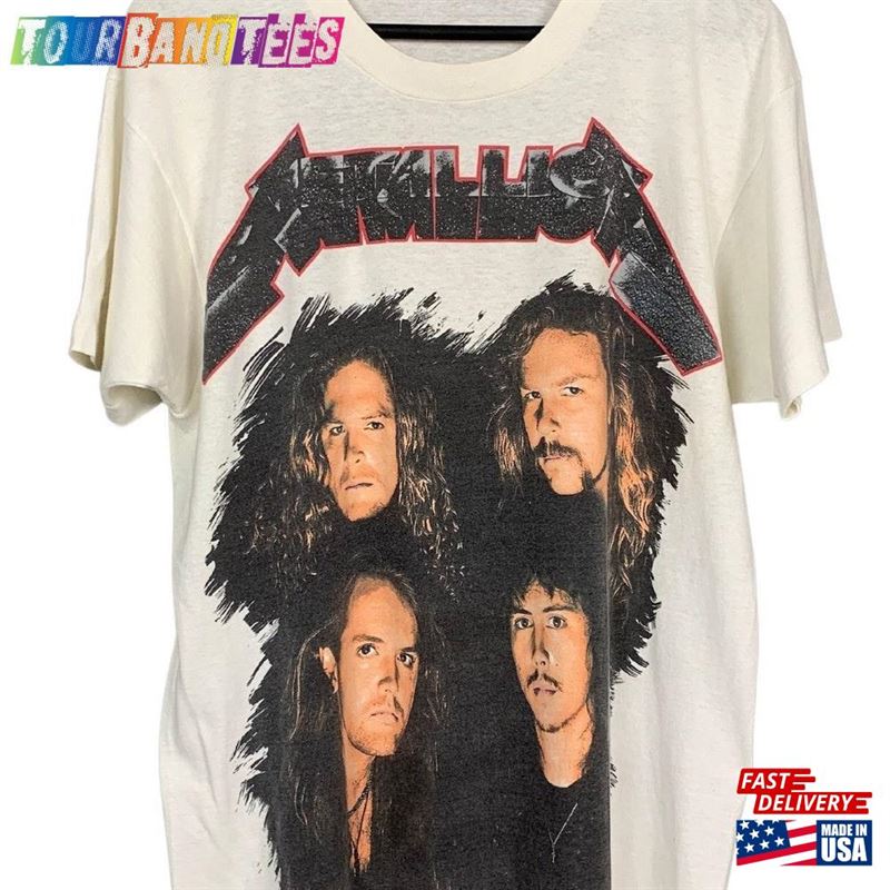 Metallica Vintage Metal Tour T-Shirt Europe Sweatshirt Classic 29Uf170217 – Utopia Fashion