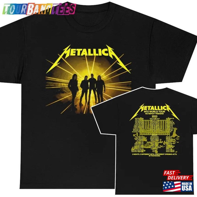 Metallica Seasons World Tour Shirt Band Rock Metal T-Shirt Hoodie Sweatshirt 29Uf170046 – Utopia Fashion