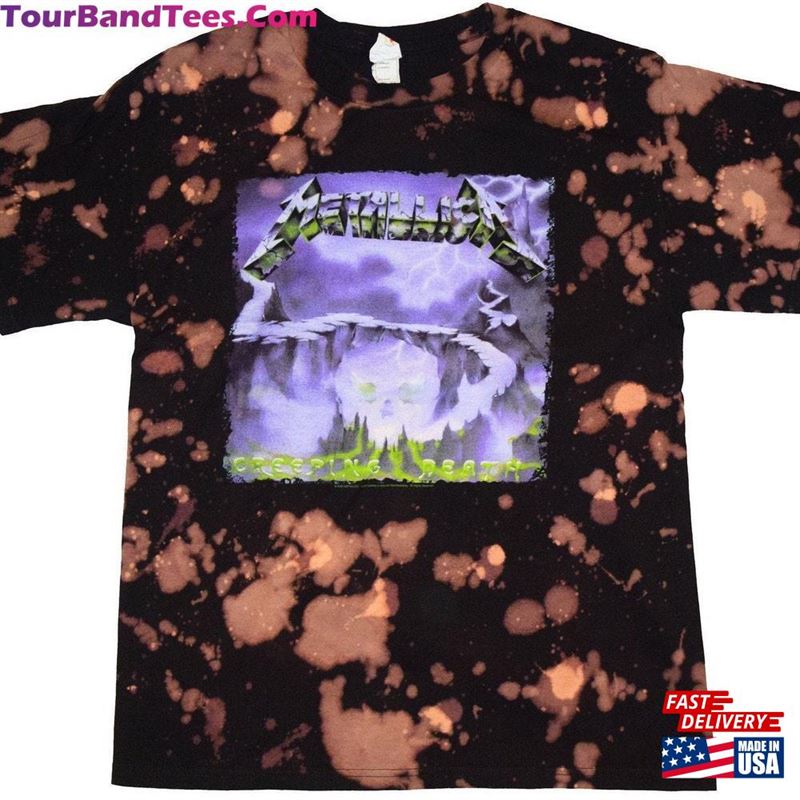 Metallica Creeping Death Licensed Bleached New Men T-Shirt Classic 29Uf169111 – Utopia Fashion