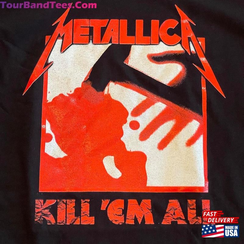 Metallica Kill Em All Two Sweatshirt Unisex 29Uf167721 – Utopia Fashion