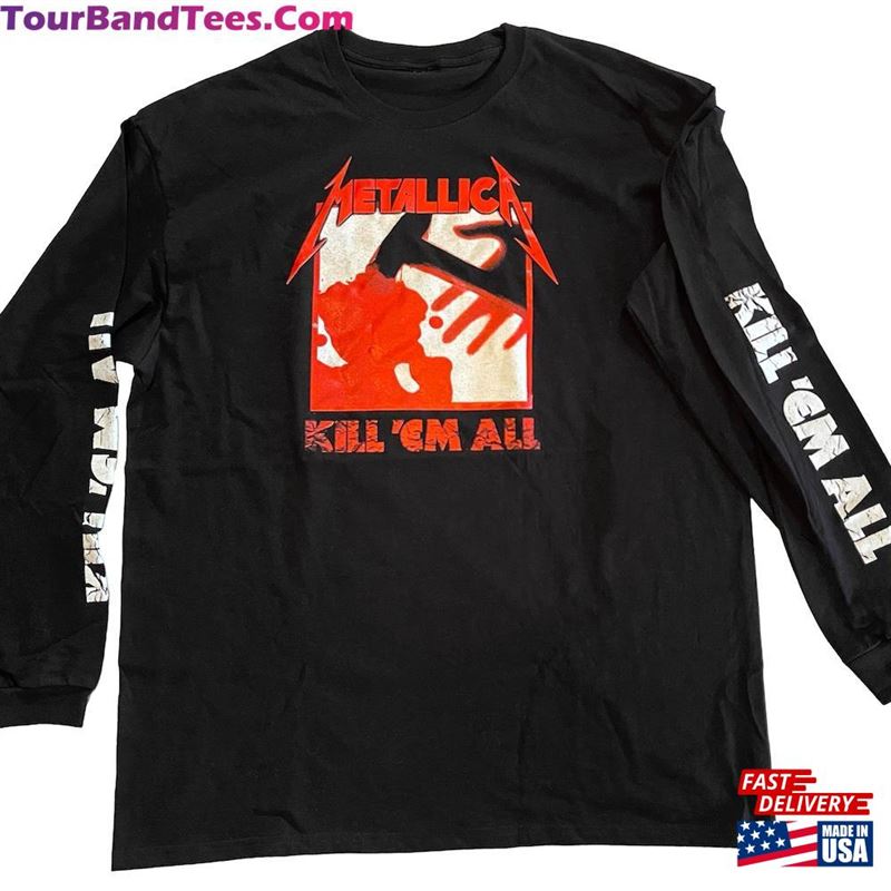 Metallica Kill Em All Two Sweatshirt Unisex 29Uf167721 – Utopia Fashion