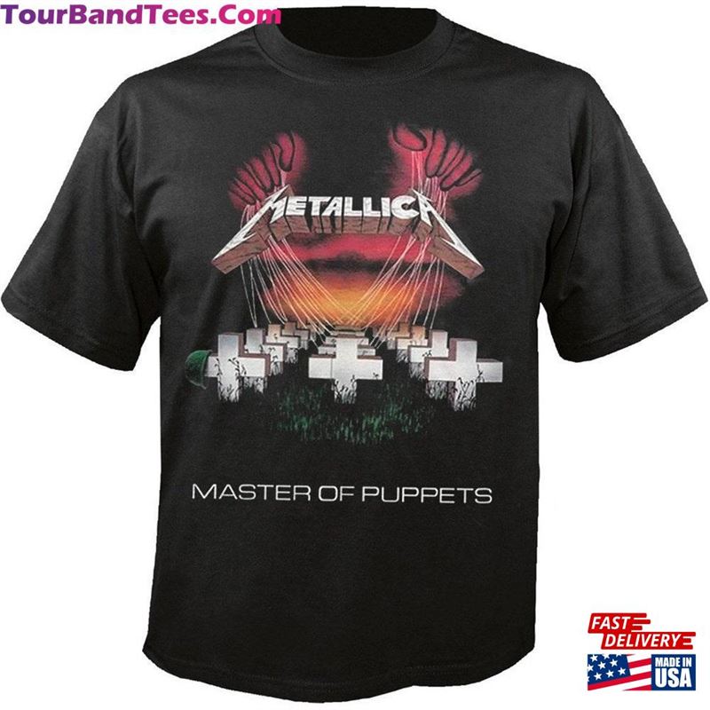 Metallica Master Of Puppets Tour Europe T-Shirt Classic Sweatshirt 29Uf165541 – Utopia Fashion