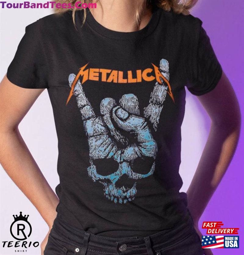 Metallica T-Shirt Rock Metal Hoodie Classic 29Uf165605 – Utopia Fashion