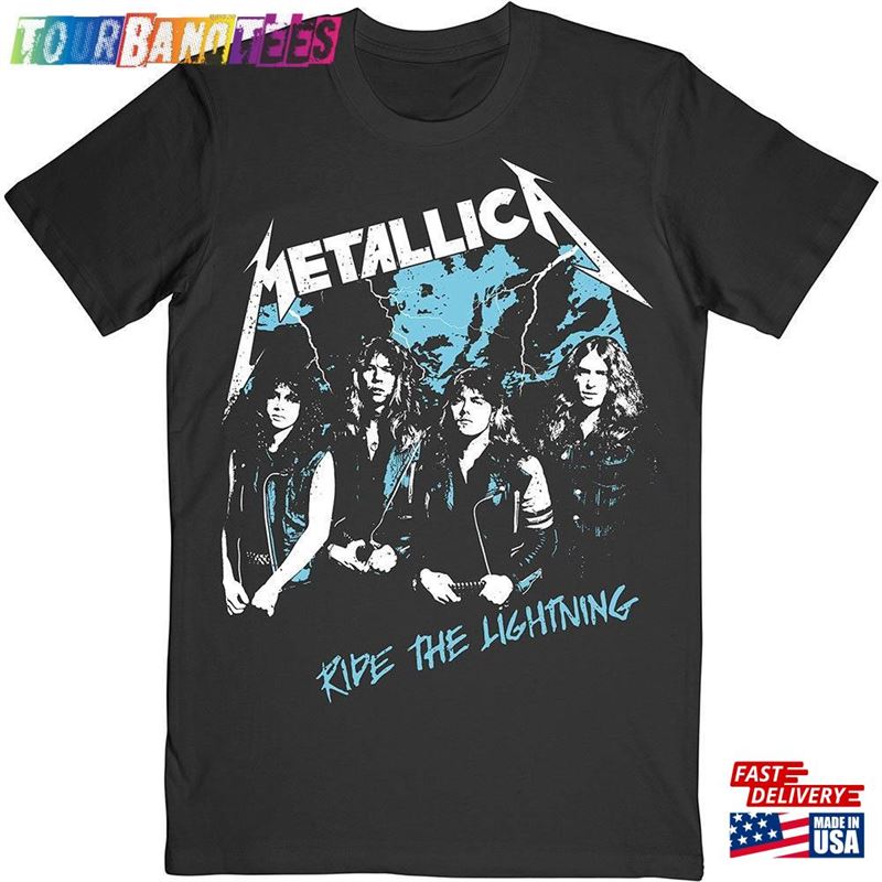 Metallica Vintage Style Ride The Lightning Sweatshirt Unisex 29Uf170209 – Utopia Fashion