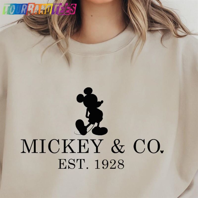 Mickey Co Sweatshirt Disney Sweatshirts T-Shirt Unisex 29Uf178270 – Utopia Fashion