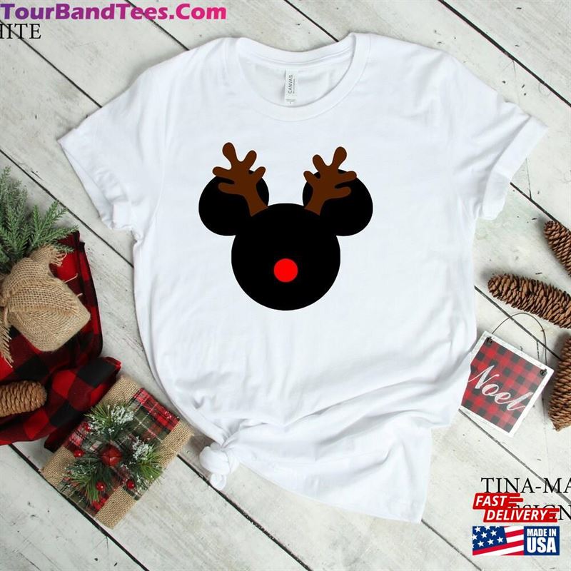 Mickey Rudolph Deer Shirt Christmas Reindeer T-Shirt Unisex 29Uf182824 – Utopia Fashion