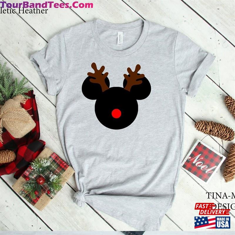 Mickey Rudolph Deer Shirt Christmas Reindeer T-Shirt Unisex 29Uf182824 – Utopia Fashion