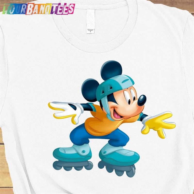 Mickey Skate T-Shirt Magic Ice Tee Classic Unisex 29Uf178516 – Utopia Fashion