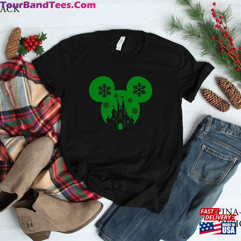 Mickey Snowflakes Head Christmas Shirt Disney Gift Classic T-Shirt 29Uf182785 – Utopia Fashion