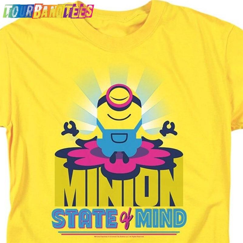 Minions Minion State Of Mind Yellow Shirt Classic Sweatshirt 29Uf174810 – Utopia Fashion