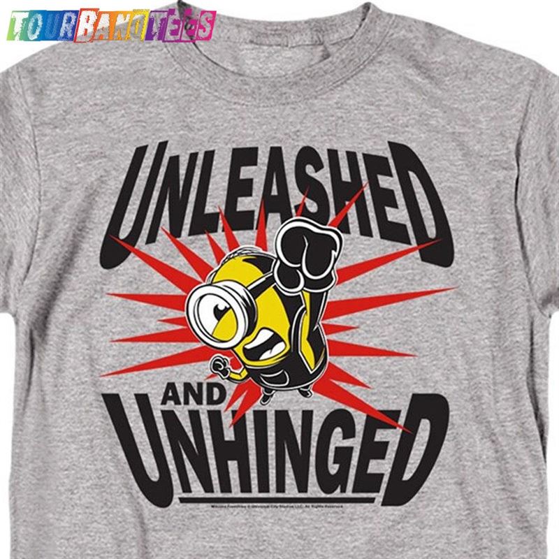 Minions Unleashed And Unhinged Heather Gray Shirt Sweatshirt Classic 29Uf174863 – Utopia Fashion