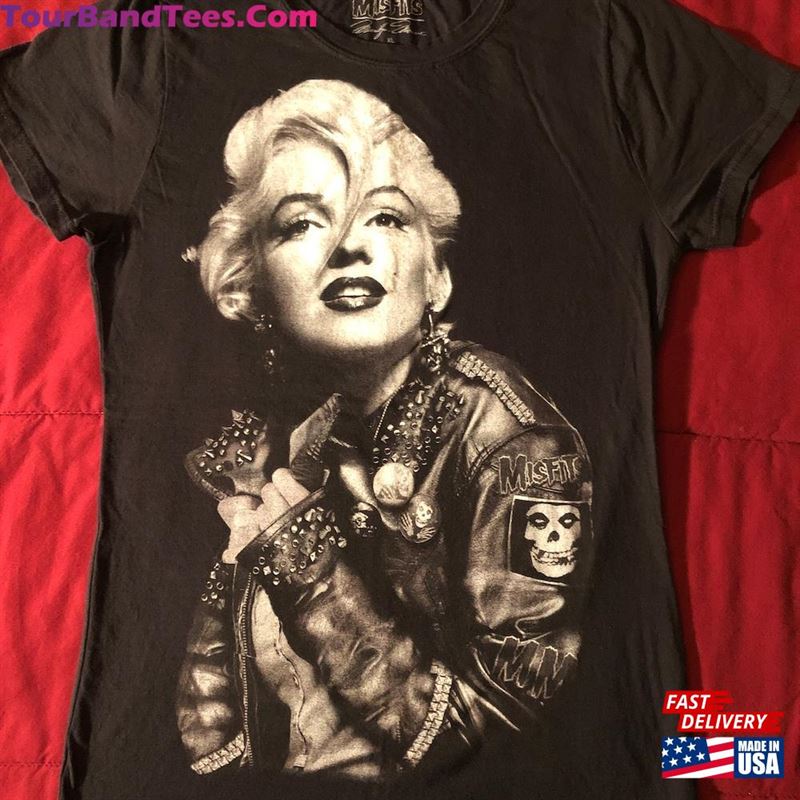 Misfits Marilyn Monroe Classic Punk Rock Band Model Actress Collaboration T-Shirt Sweatshirt 29Uf165025 – Utopia Fashion