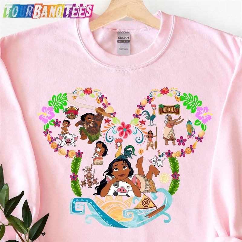 Moana Mickey Ears Shirt Sweatshirt Movie Characters Classic 29Uf176081 – Utopia Fashion