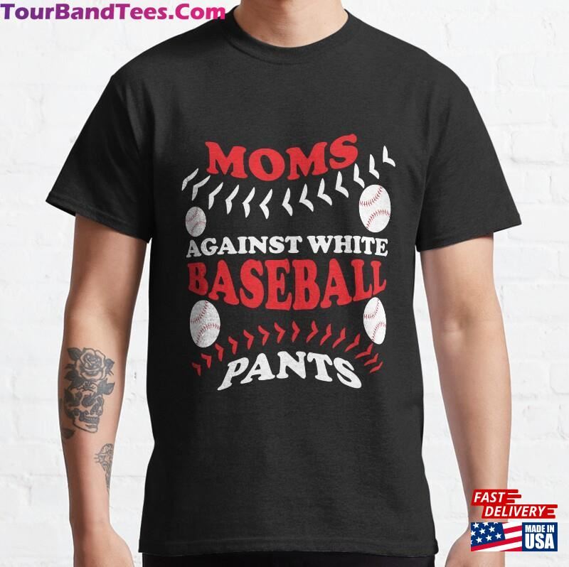 Mom Baseball Pants Classic T-Shirt Sweatshirt 29Uf172655 – Utopia Fashion