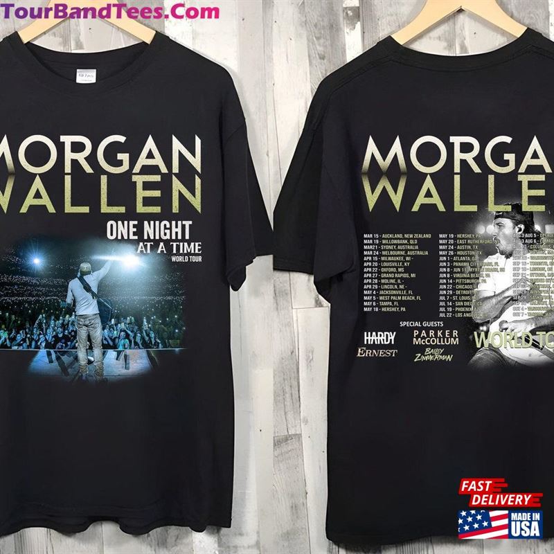 Morgan Wallen Tour Merch Fan Gift Country Music Shirt T-Shirt Classic 29Uf172190 – Utopia Fashion