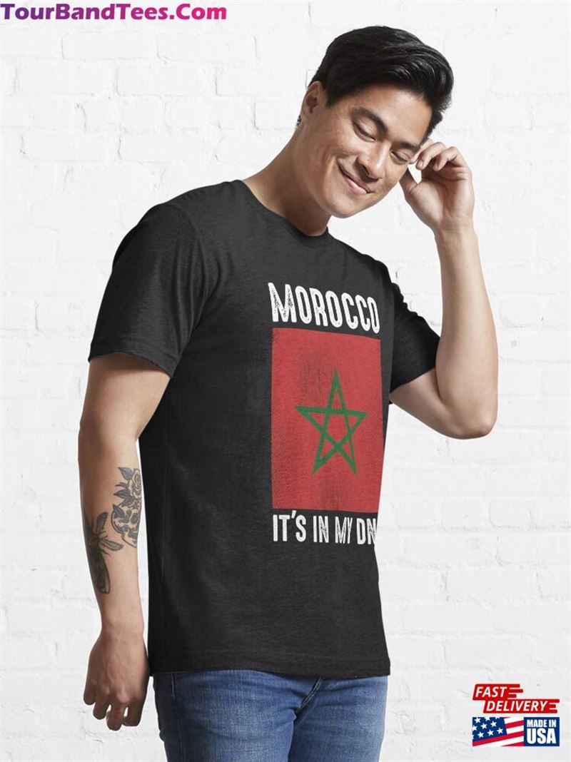 Morroco Its In My Dna Flag Essential T-Shirt Unisex Hoodie 29Uf187347 – Utopia Fashion