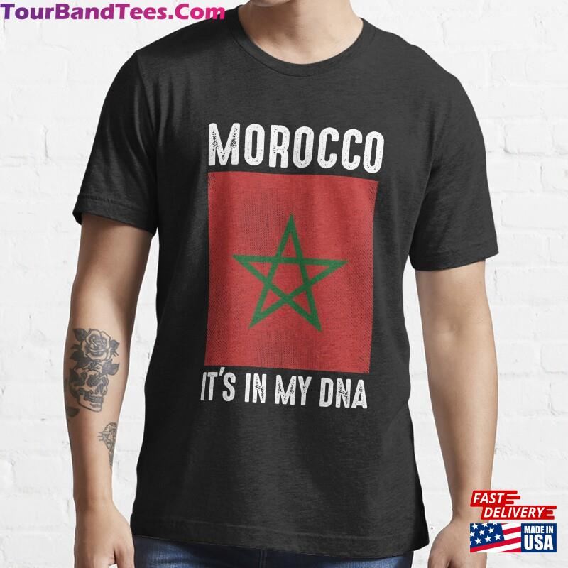 Morroco Its In My Dna Flag Essential T-Shirt Unisex Hoodie 29Uf187347 – Utopia Fashion