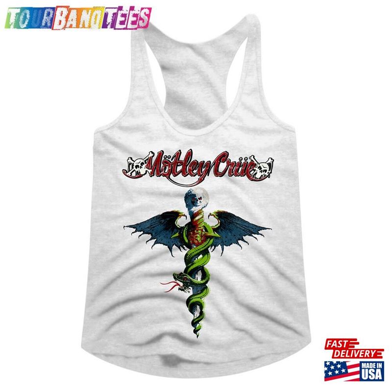 Motley Crue Womens Tank Top Dr Feel Good Album Rock Band Heavy Metal Concert Racerback Vest Artistic Gift For Her T-Shirt Classic 29Uf172595 – Utopia Fashion