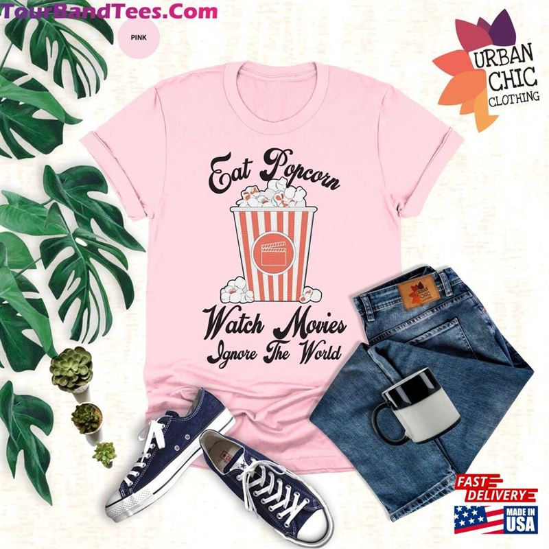 Movie Popcorn Shirt Eat Lover Gift Hoodie Sweatshirt 29Uf187002 – Utopia Fashion