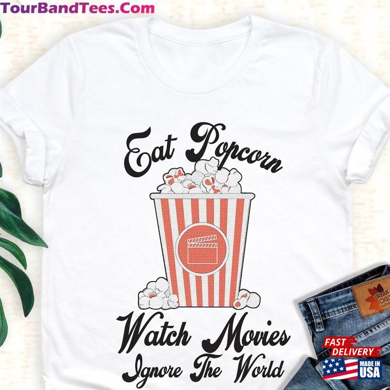 Movie Popcorn Shirt Eat Lover Gift Hoodie Sweatshirt 29Uf187002 – Utopia Fashion