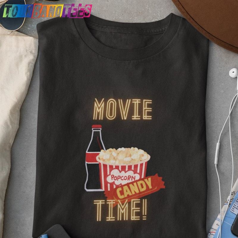 Movie Time National Popcorn Day January Unisex Jersey Tee T-Shirt Hoodie 29Uf178455 – Utopia Fashion