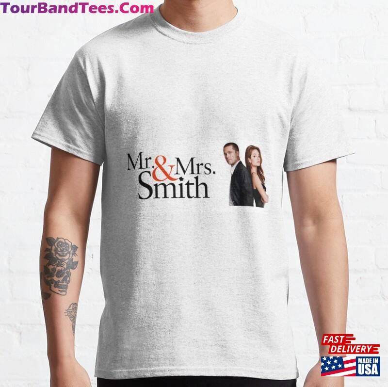 Mr And Mrs Smith Classic T-Shirt Sweatshirt 29Uf187441 – Utopia Fashion