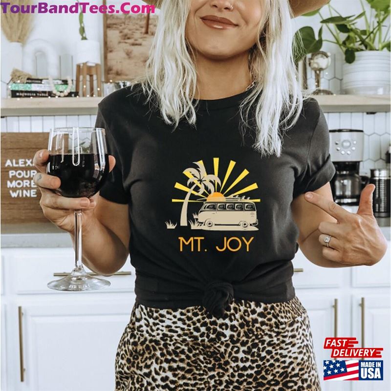 Mt Joy Shirt Vintage Astro Van With Sunshine Palm Tree T-Shirt Indie Rock Band Tee Hoodie Unisex 29Uf182182 – Utopia Fashion