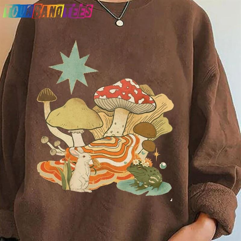 Mushroom Sweatshirt Mystic Moon Hoodie Frog Unisex 29Uf175890 – Utopia Fashion