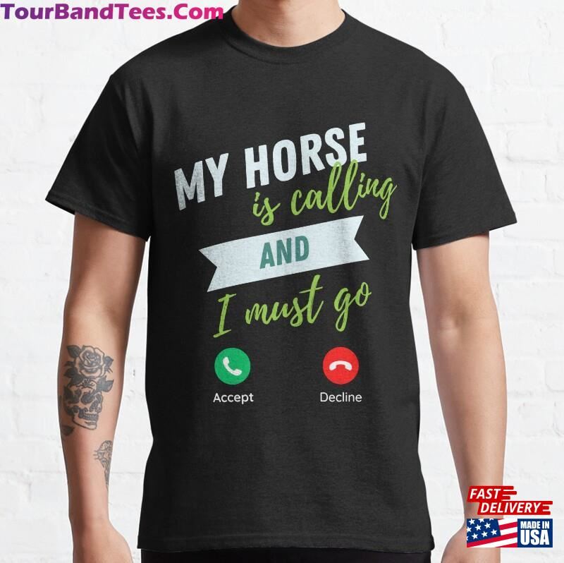 My Horse Is Calling And I Must Go Girl Farm Lover Hoodie Unisex 29Uf166554 – Utopia Fashion