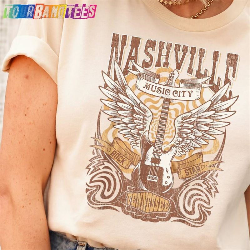 Nashville Music City Tennessee Guitar Shirt Girls Trip To Shirts Concert T-Shirt Hoodie 29Uf180402 – Utopia Fashion