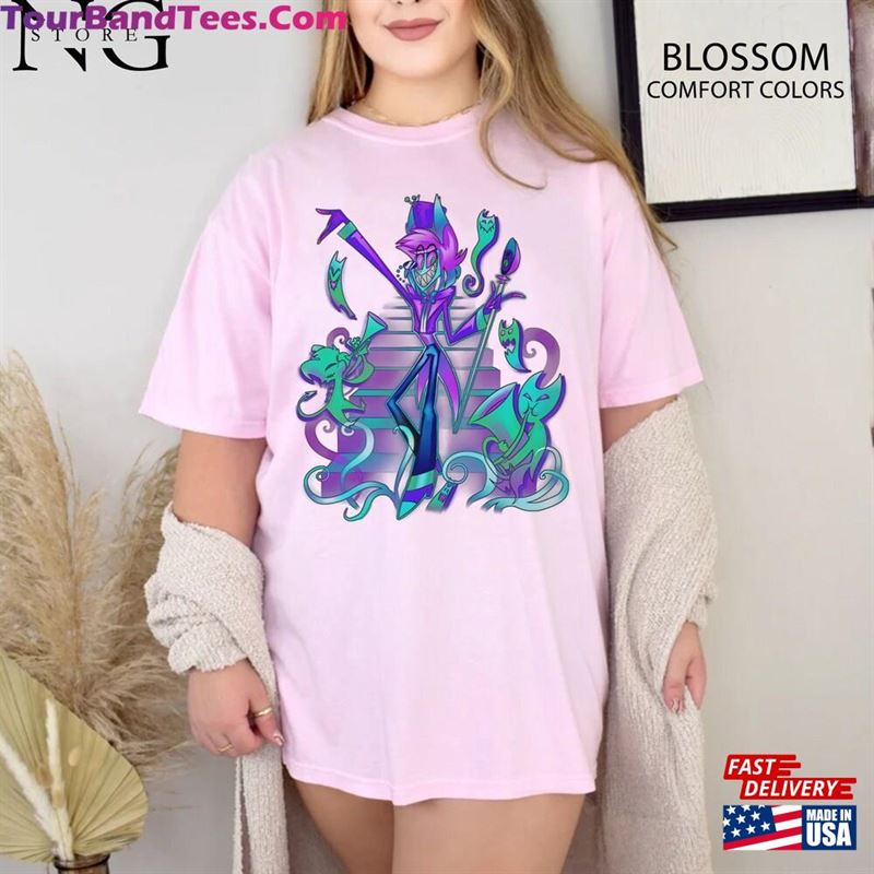 Neon Alastor’S Show T-Shirt Hazbin Hotel Shirt Unisex Classic 29Uf167147 – Utopia Fashion