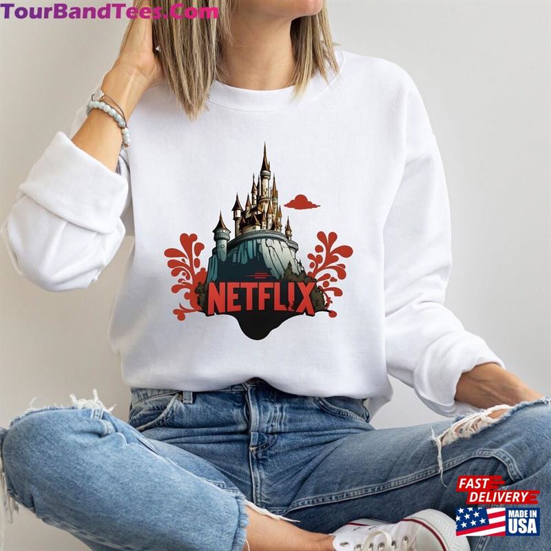 Netflix Castle Shirt And Chill T-Shirt Unisex 29Uf186642 – Utopia Fashion