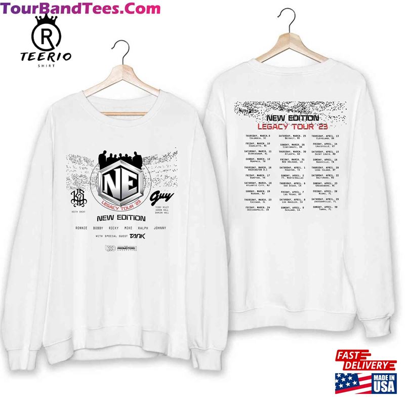 New Edition Band Retro Side Shirt Legacy Tour Sweatshirt Classic Unisex 29Uf169496 – Utopia Fashion