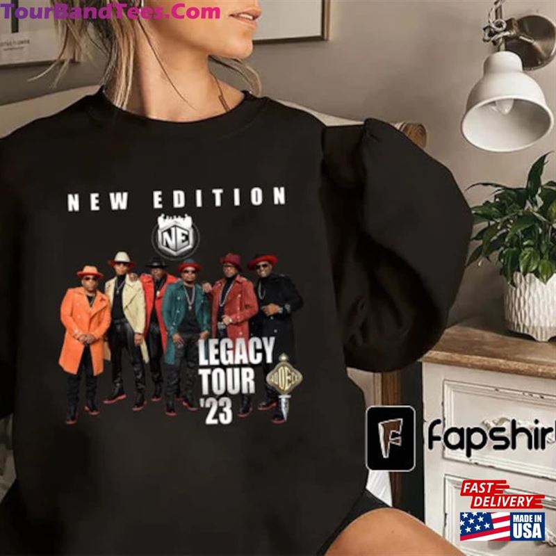 New Edition Band Retro Shirt Legacy Tour Merch Hoodie Sweatshirt 29Uf165171 – Utopia Fashion