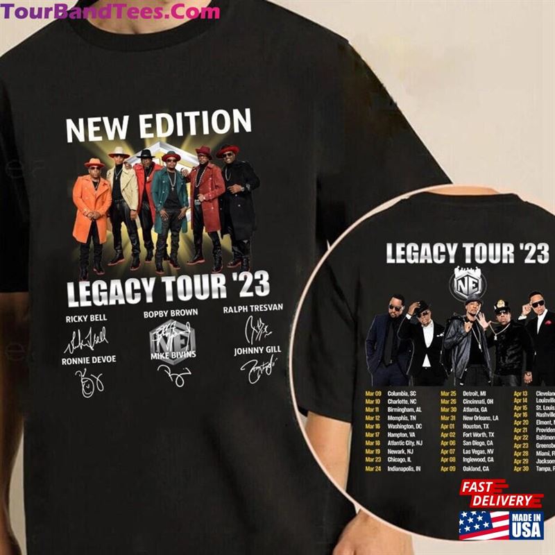 New Edition Band Retro Shirt Legacy Tour Merch Sweatshirt Hoodie 29Uf164634 – Utopia Fashion