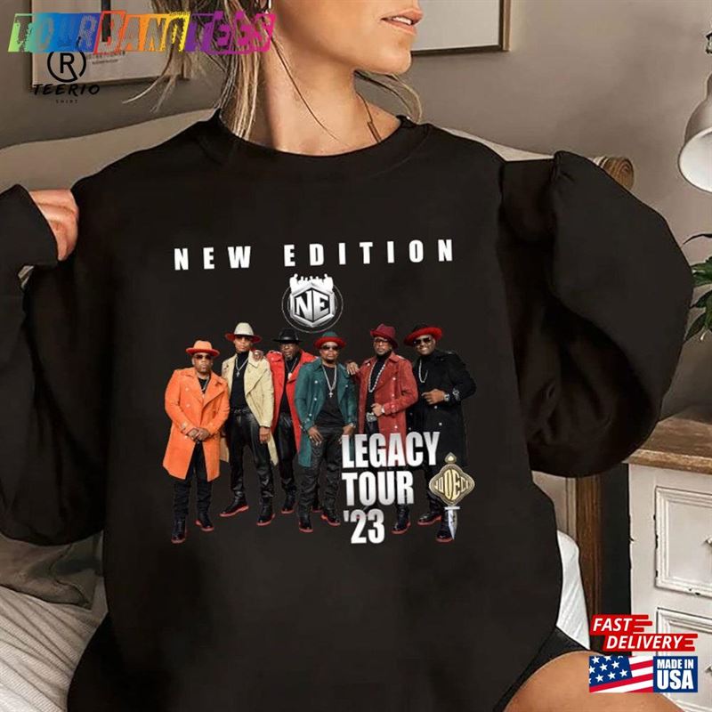 New Edition Band Retro Shirt Legacy Tour Merch Sweatshirt Unisex 29Uf170960 – Utopia Fashion