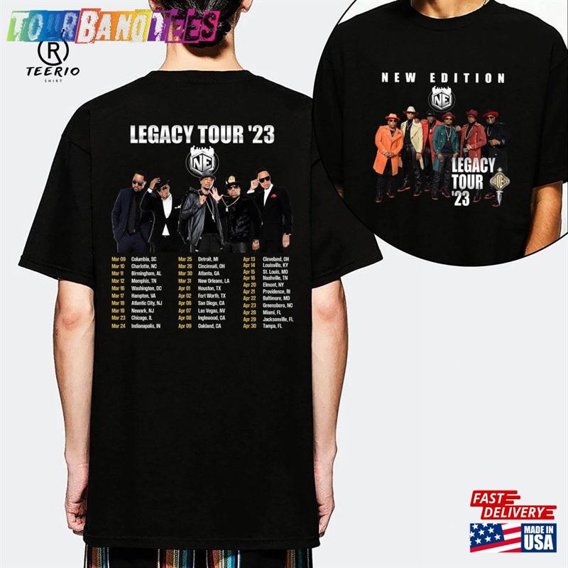 New Edition Band Retro Shirt Legacy Tour Merch Sweatshirt Unisex 29Uf170960 – Utopia Fashion