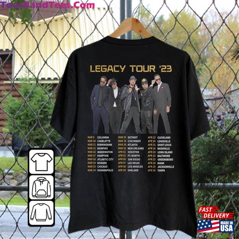 New Edition Band Retro Shirt Legacy Tour Merch Unisex T-Shirt 29Uf186923 – Utopia Fashion