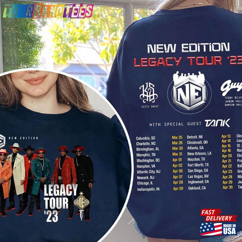 New Edition Legacy Tour Sweatshirt Band Music Shirt Hoodie 29Uf166289 – Utopia Fashion